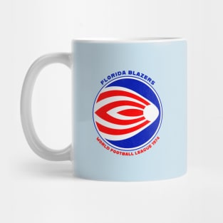 Defunct Florida Blazers WFL Football 1974 Mug